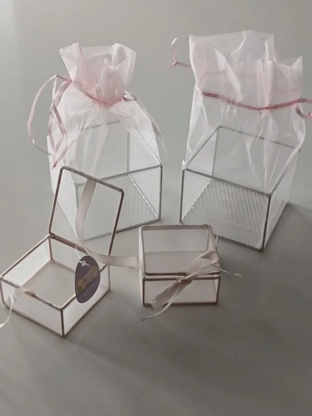 Mesh & Metal Gift Boxes (4)